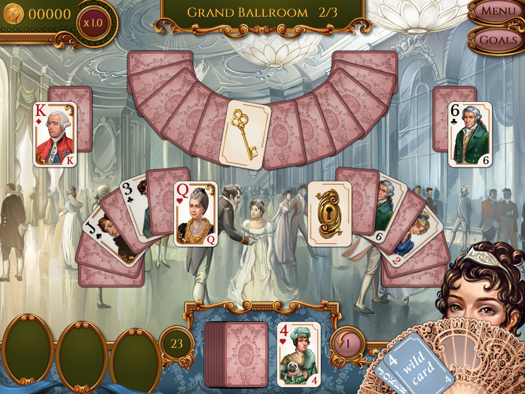 Скриншот: Regency Solitaire