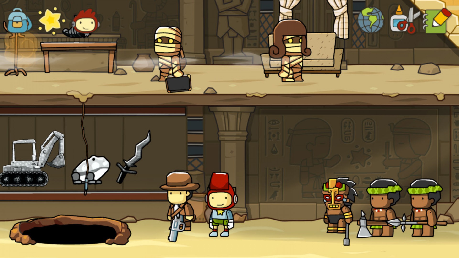 Скриншот: Scribblenauts Unlimited