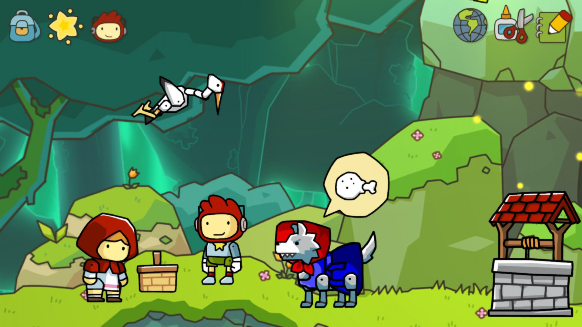 Скриншот: Scribblenauts Unlimited