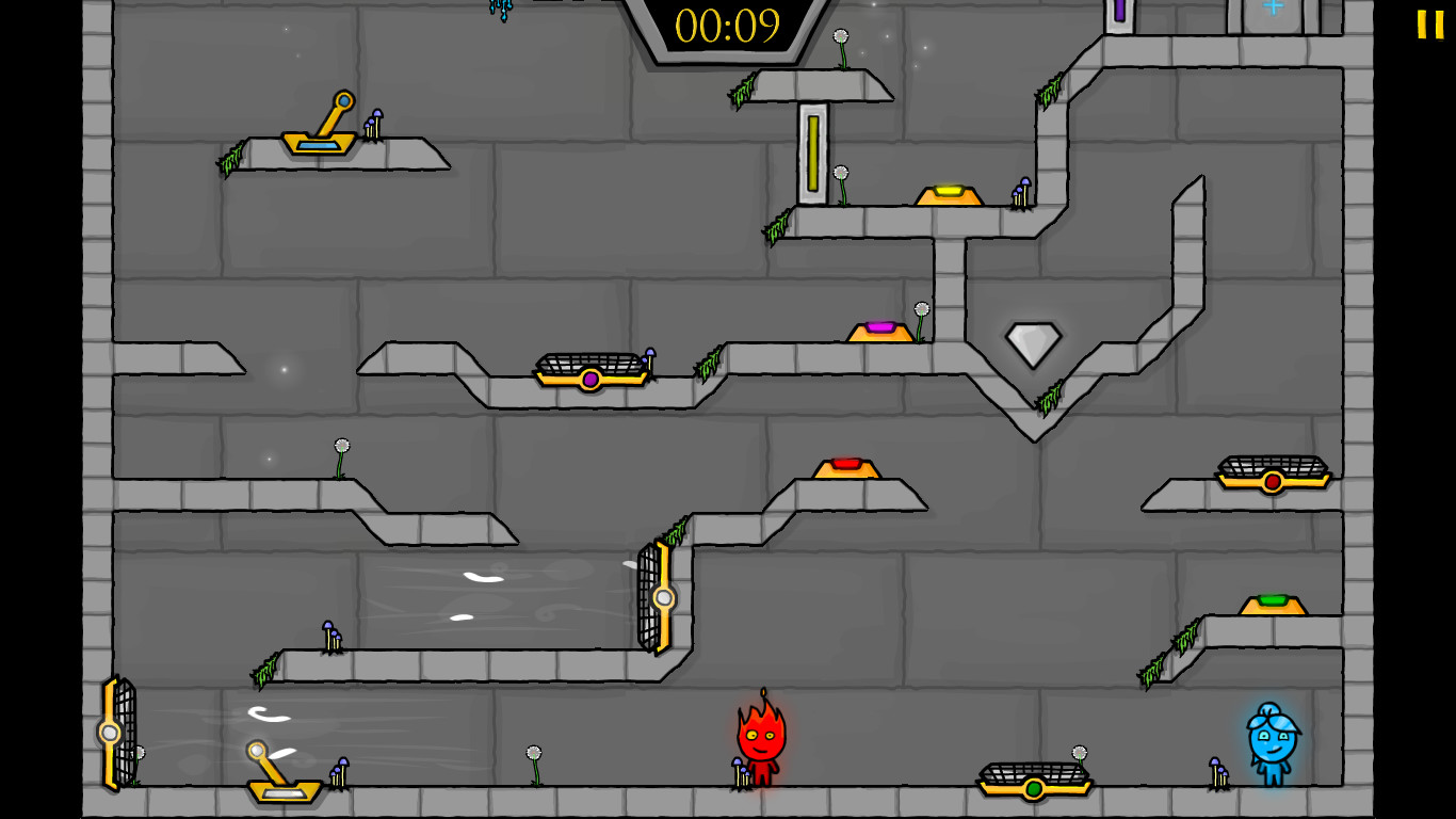 Скриншот: Fireboy & Watergirl: Elements