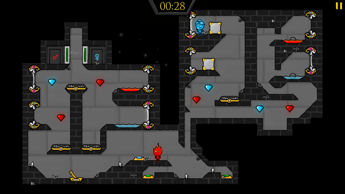 Скриншот: Fireboy & Watergirl: Elements