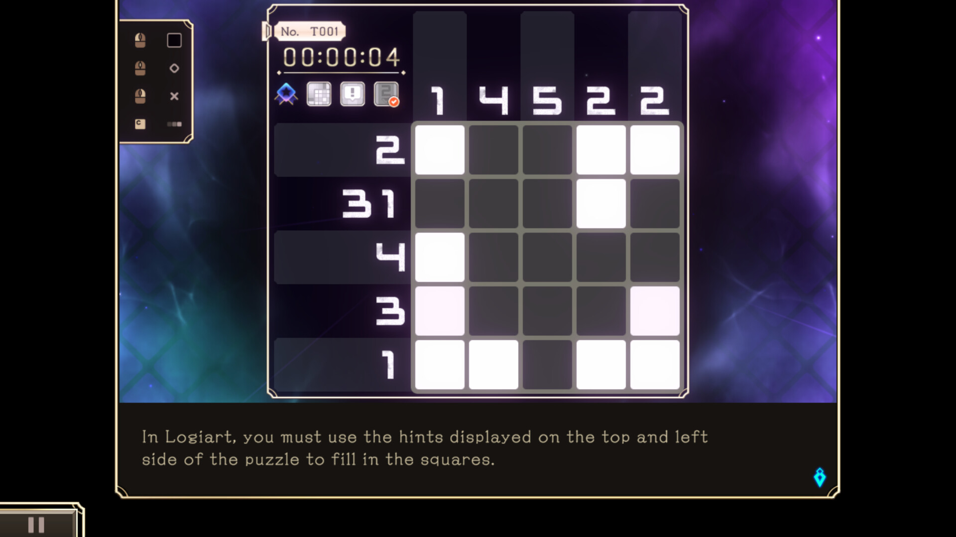 Скриншот: Logiart Grimoire