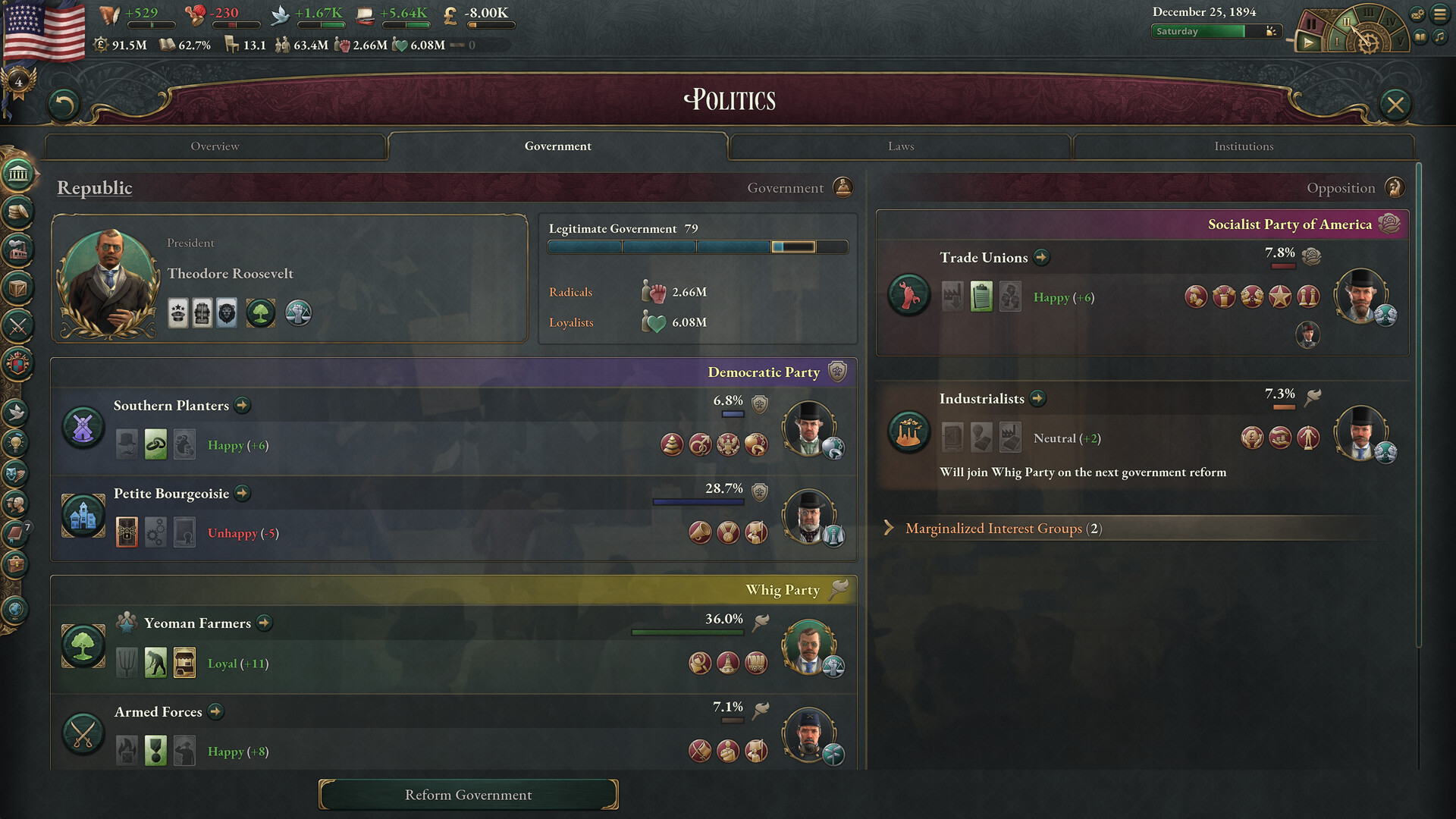 Скриншот: Victoria 3