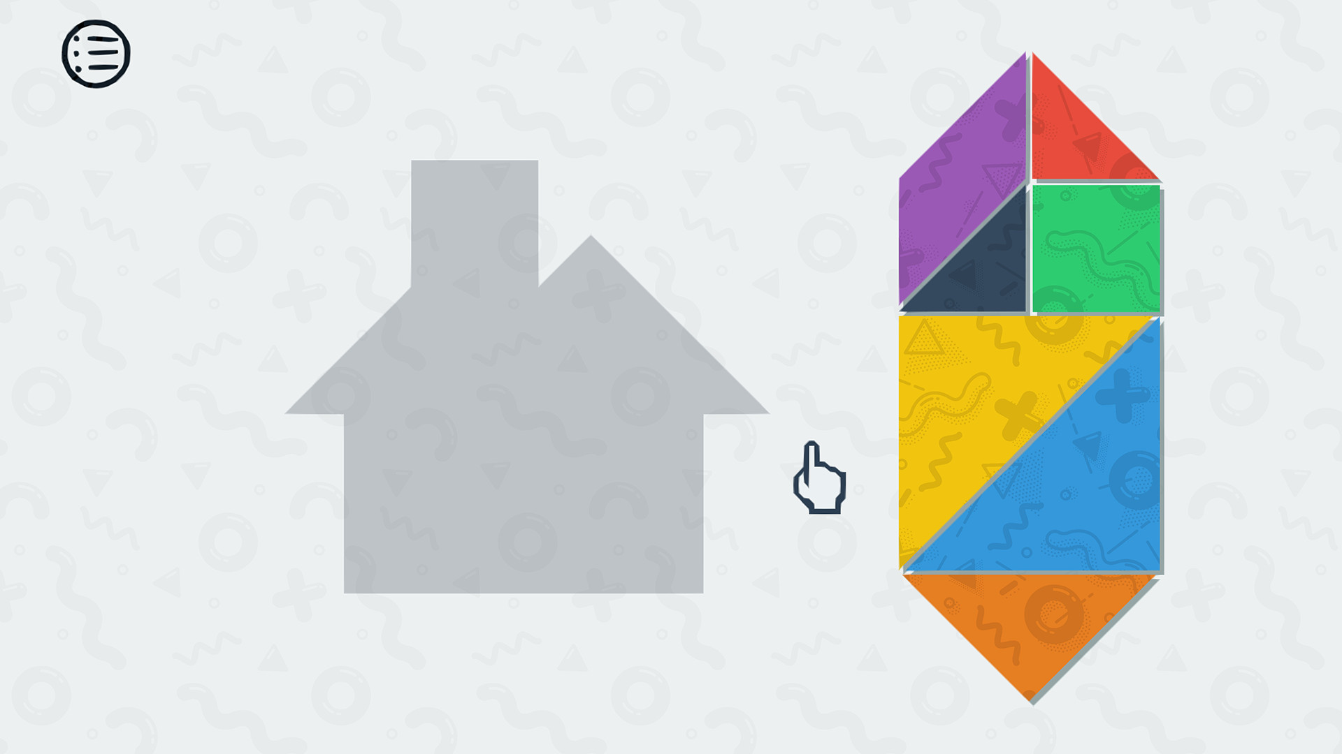 Скриншот: Tangrams Deluxe