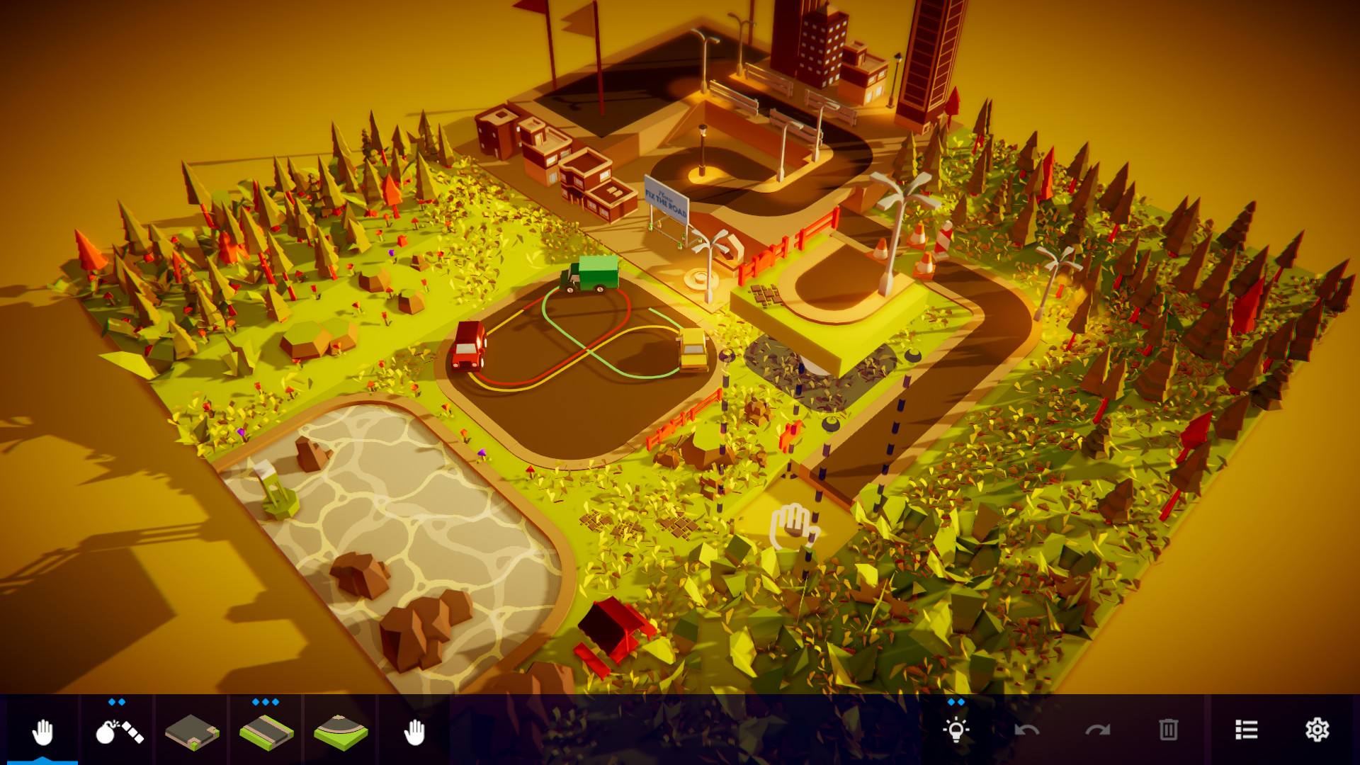 Скриншот: Please Fix The Road