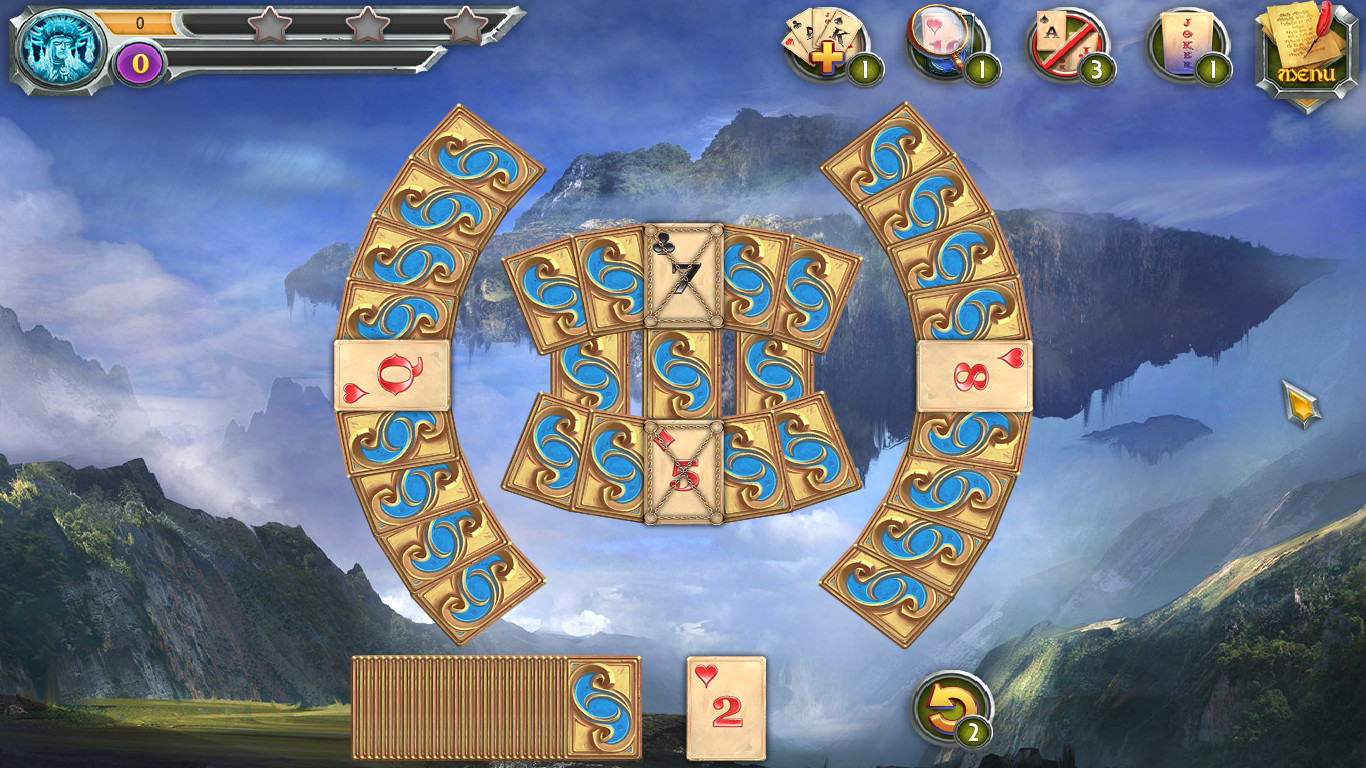 Скриншот 9: Mystic Journey: Tri Peaks Solitaire