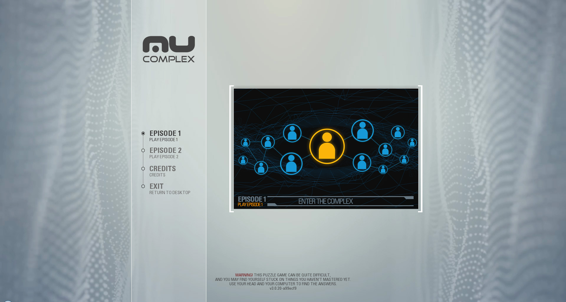 Скриншот: Mu Complex