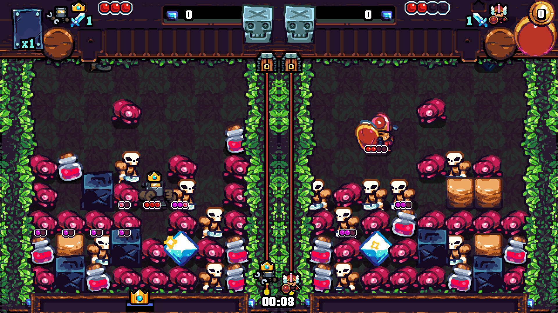 Скриншот: Shovel Knight Pocket Dungeon