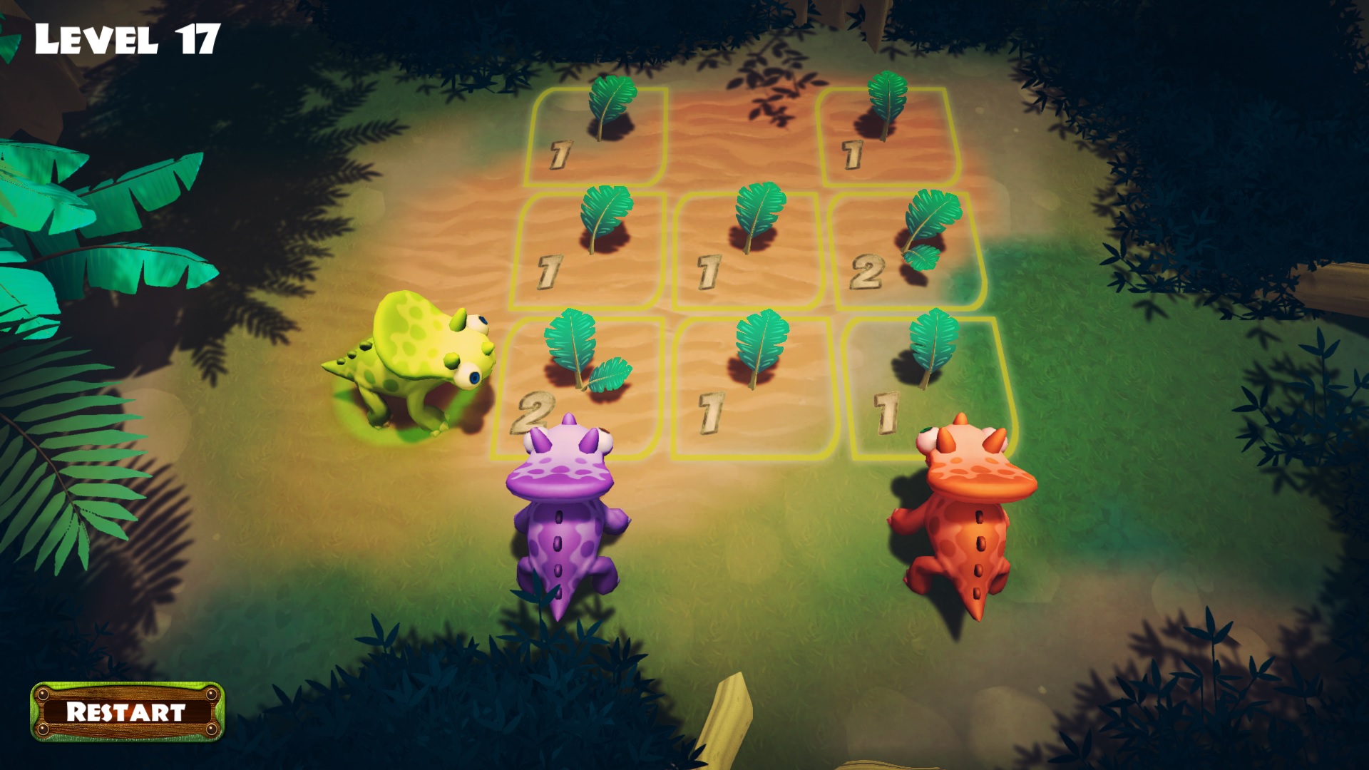 Скриншот: Dinoku