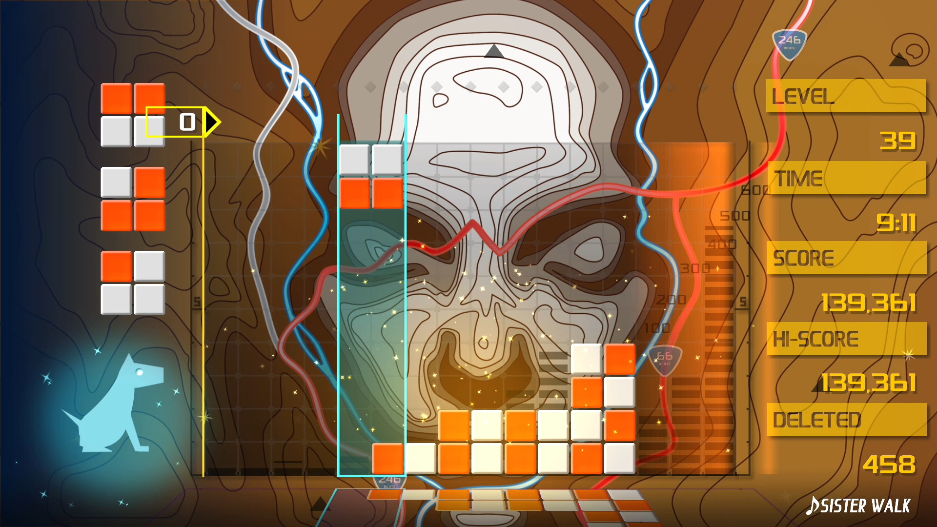 Скриншот 9: LUMINES REMASTERED