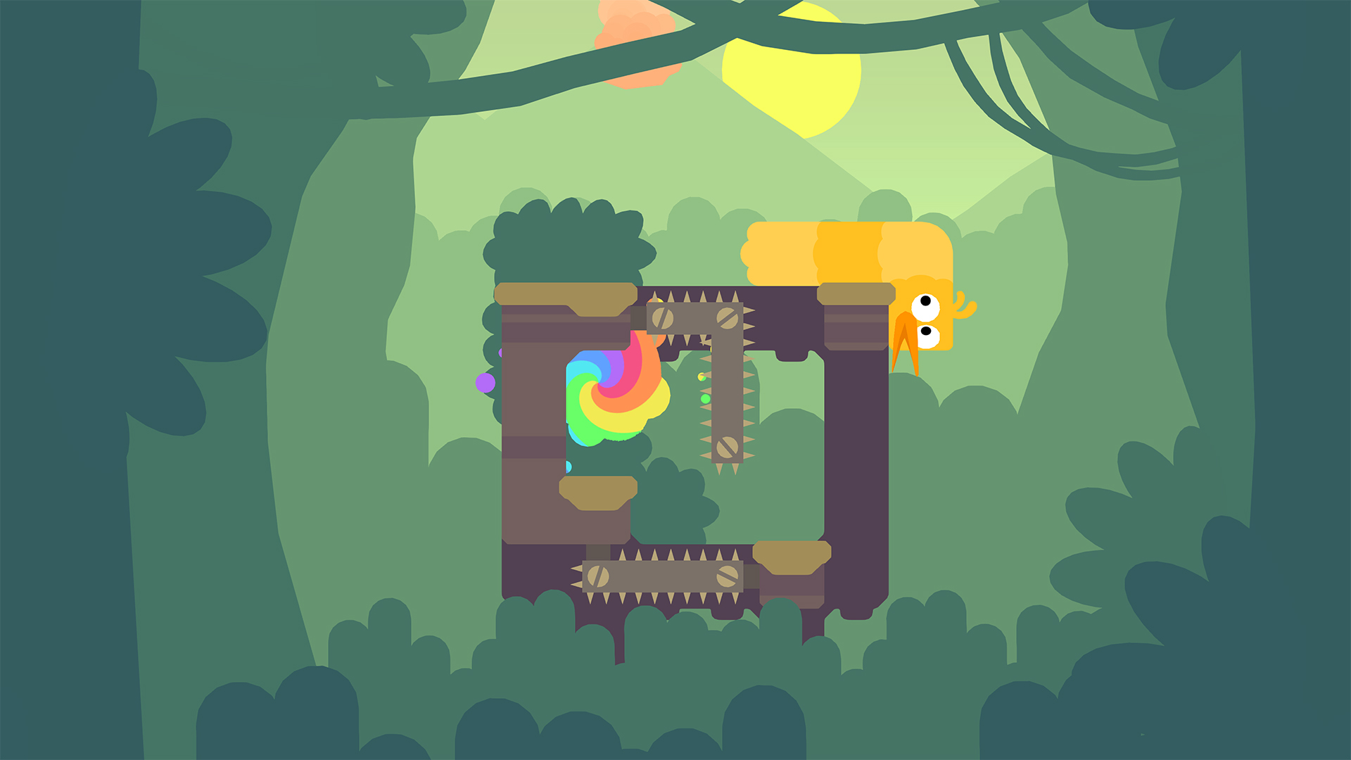Скриншот 6: Snakebird Primer