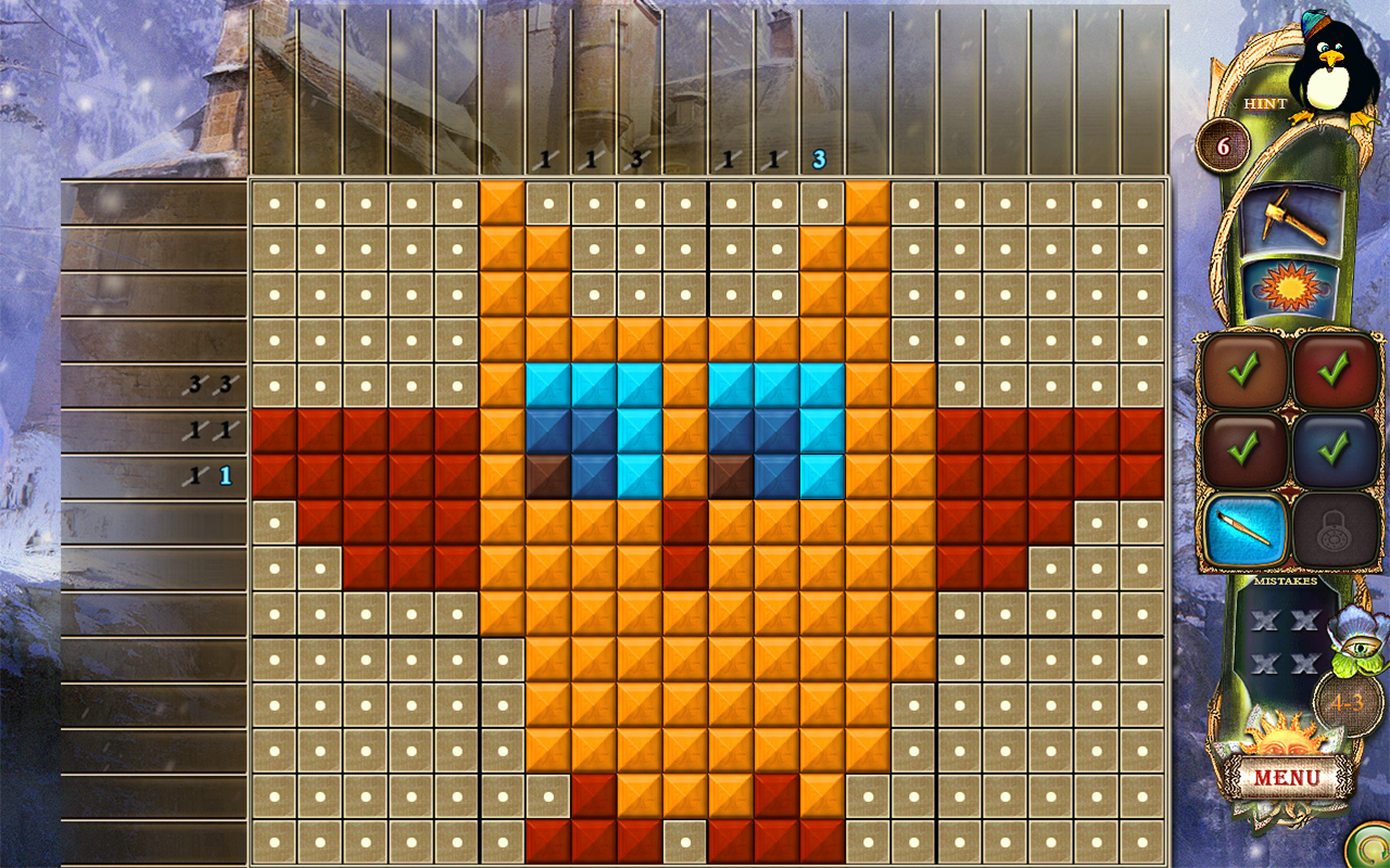 Скриншот: Fantasy Mosaics 23: Magic Forest