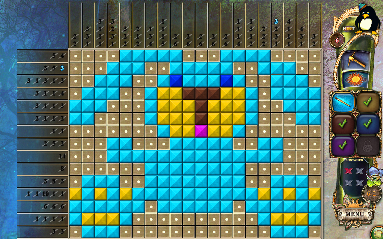 Скриншот 6: Fantasy Mosaics 23: Magic Forest