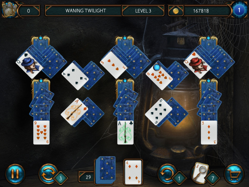 Скриншот: Detective Solitaire The Ghost Agency