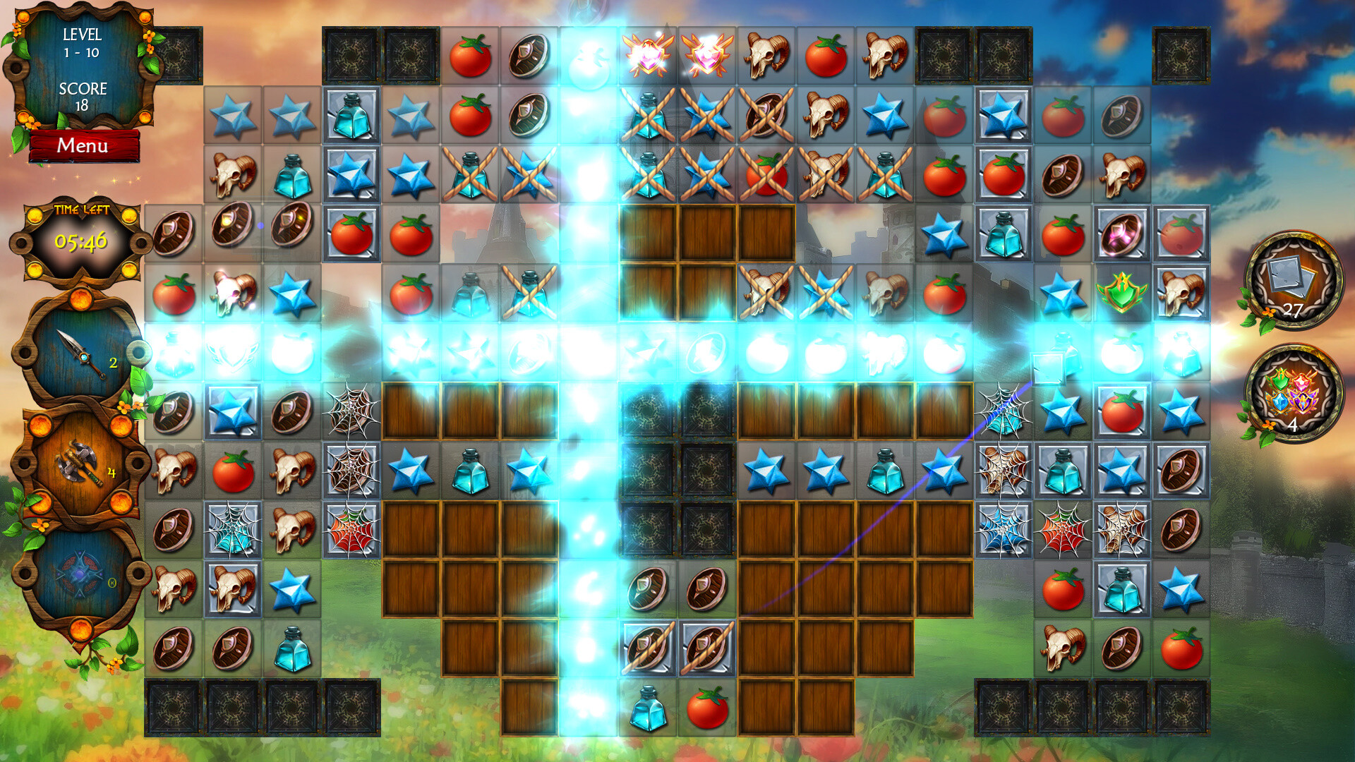 Скриншот: Helga the Viking Warrior 2: Ivar's Revenge