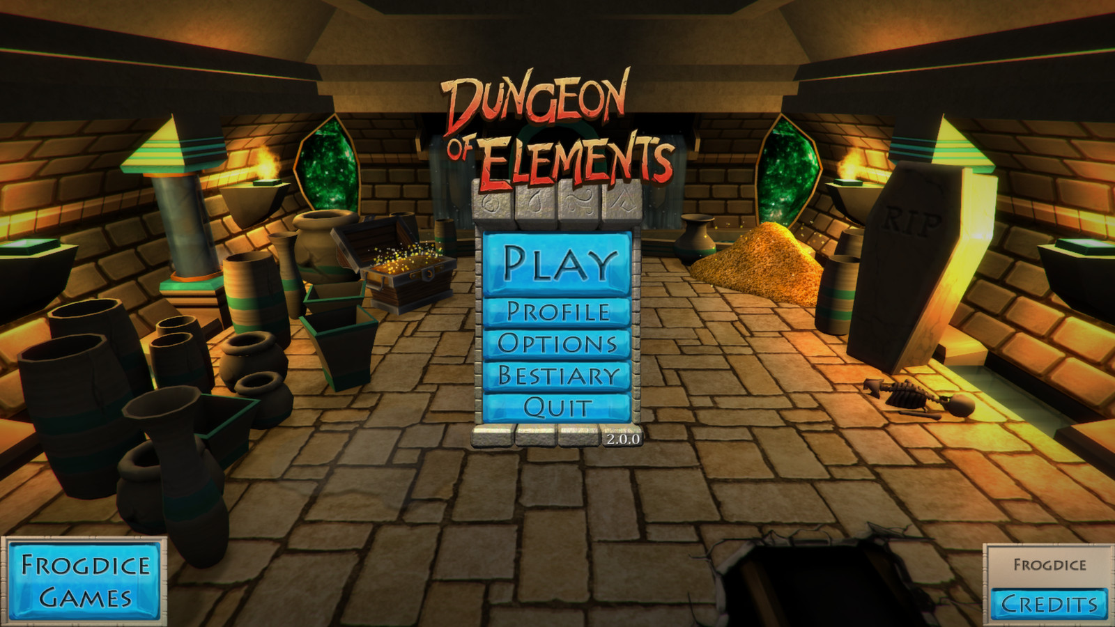 Скриншот: Dungeon of Elements