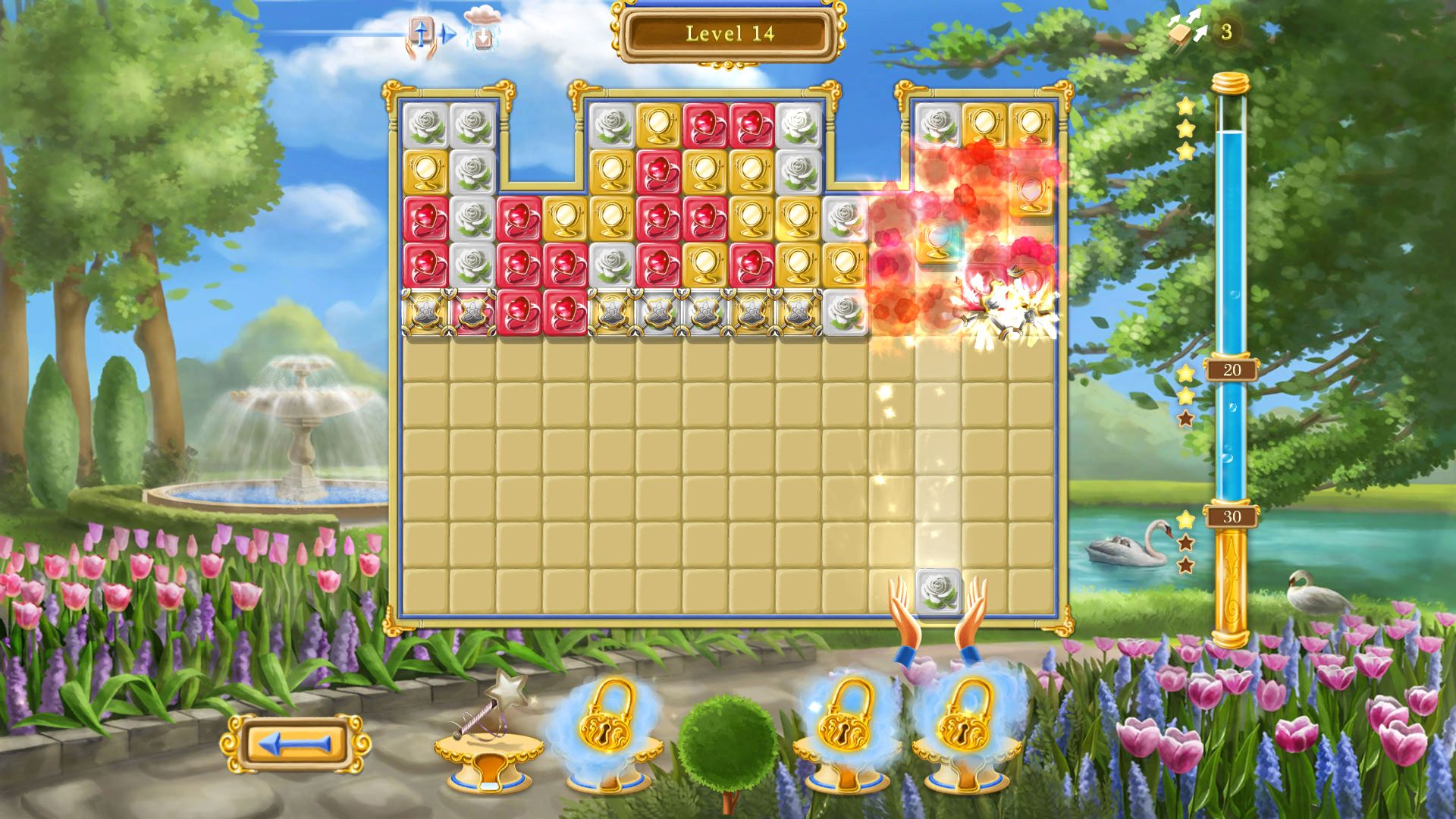 Скриншот: Chateau Garden