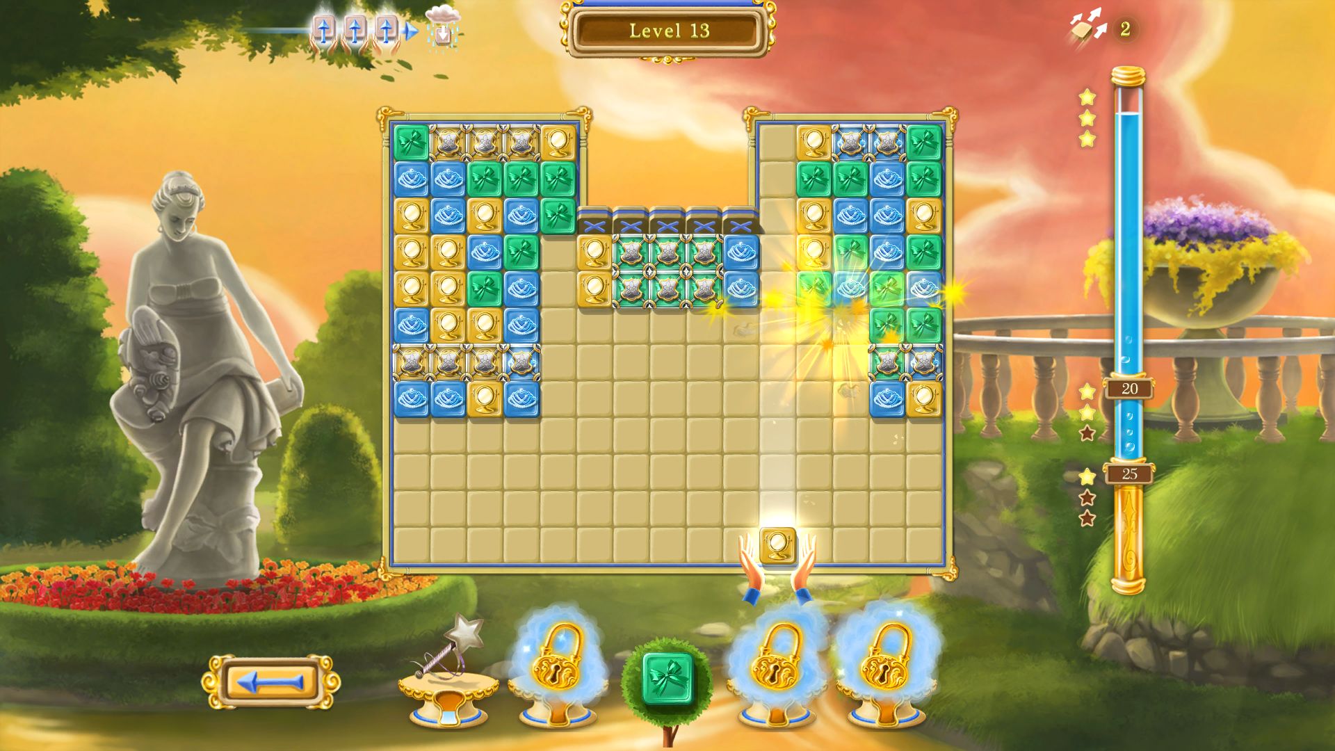 Скриншот: Chateau Garden