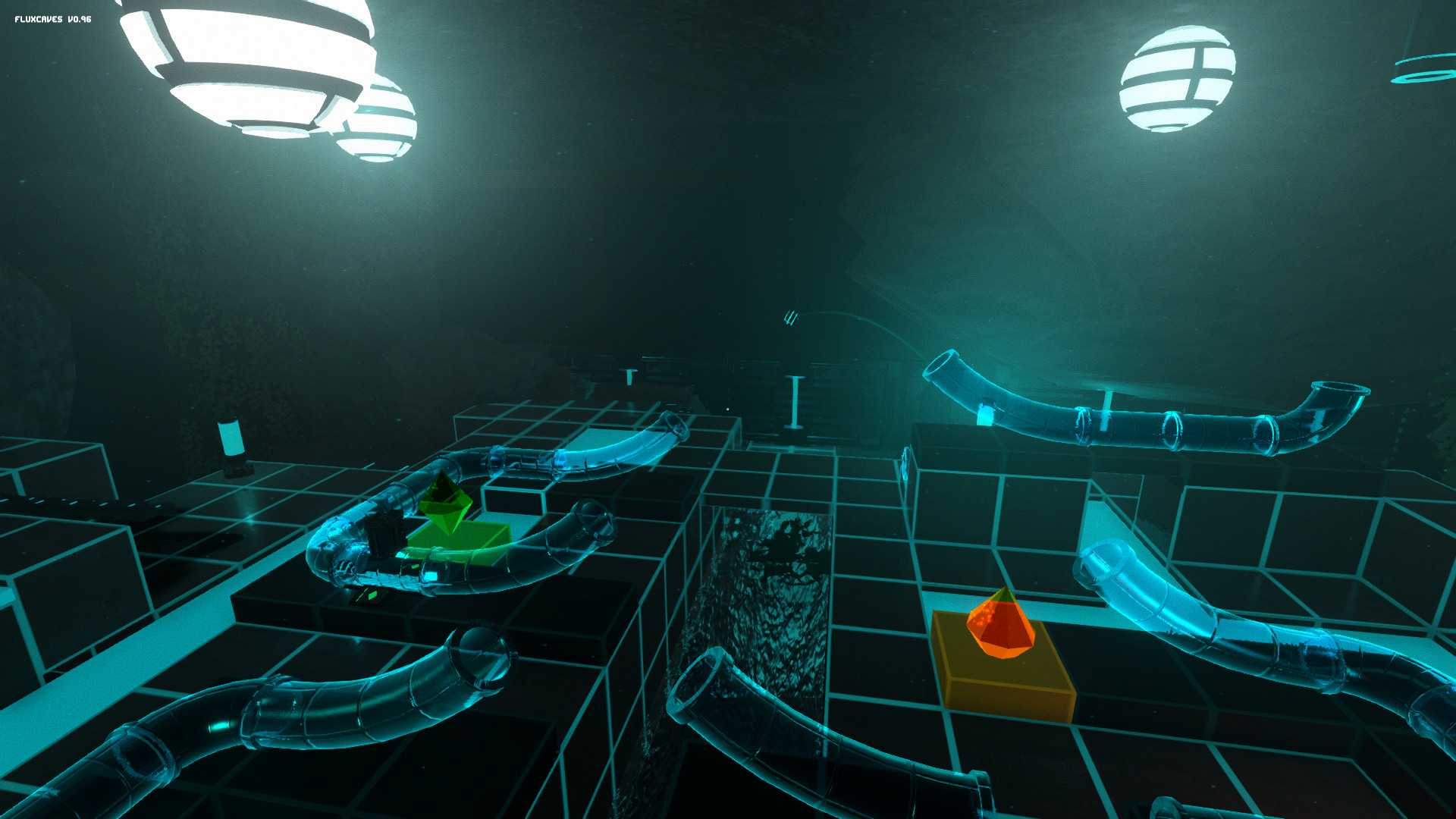 Скриншот: Flux Caves