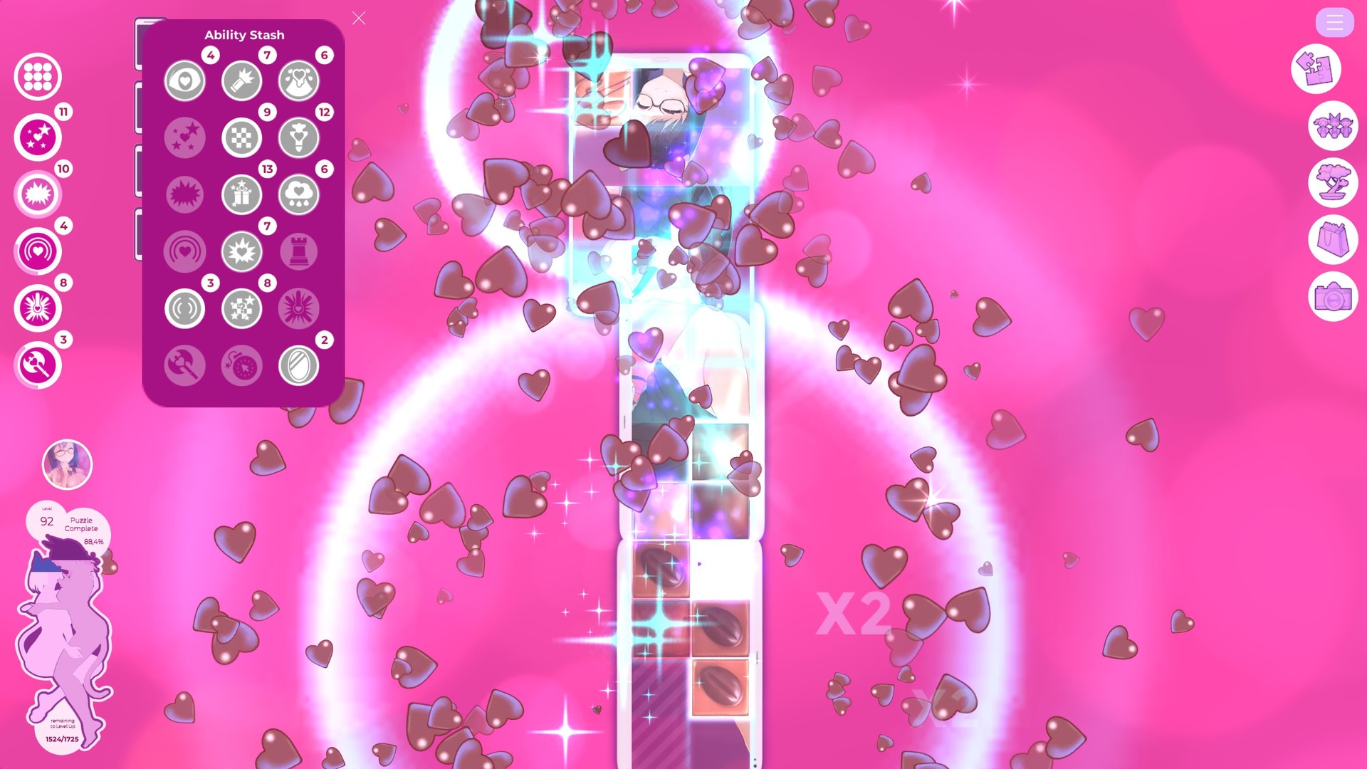 Скриншот 9: Mosaique Neko Waifus 3