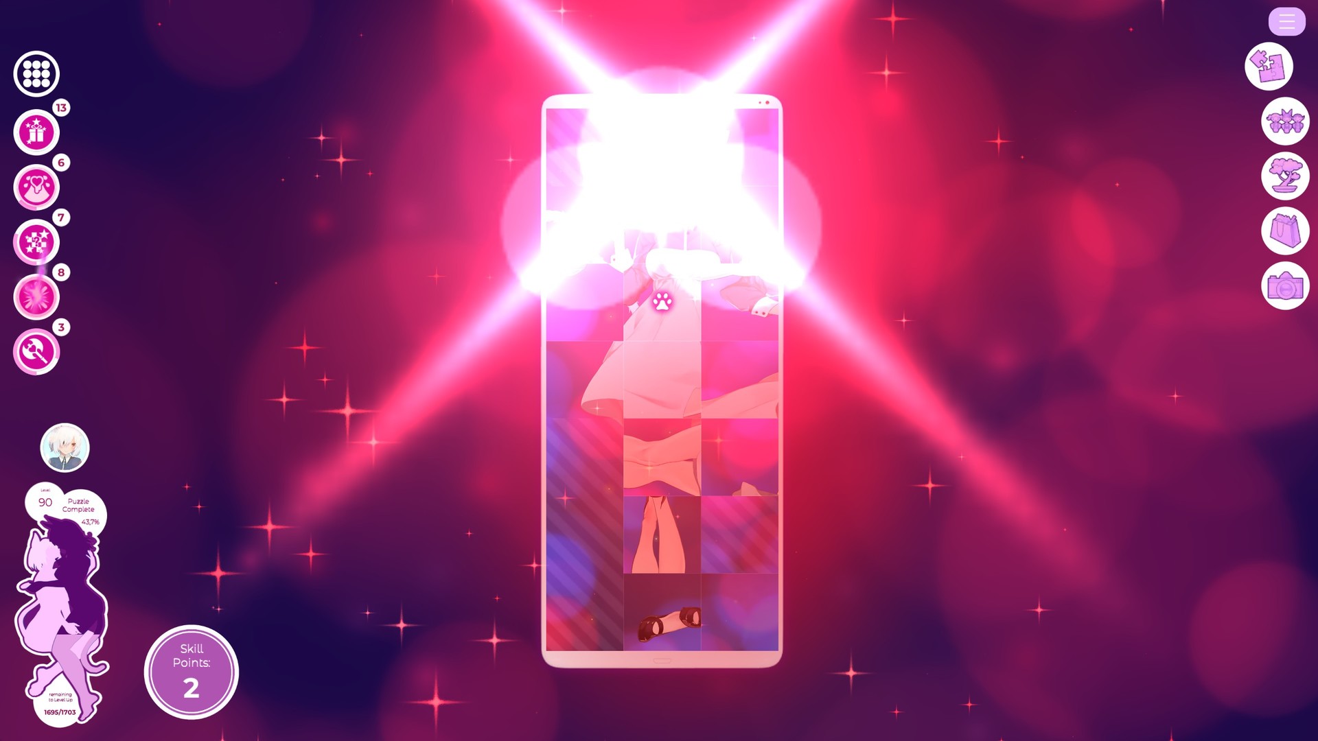 Скриншот 10: Mosaique Neko Waifus 3