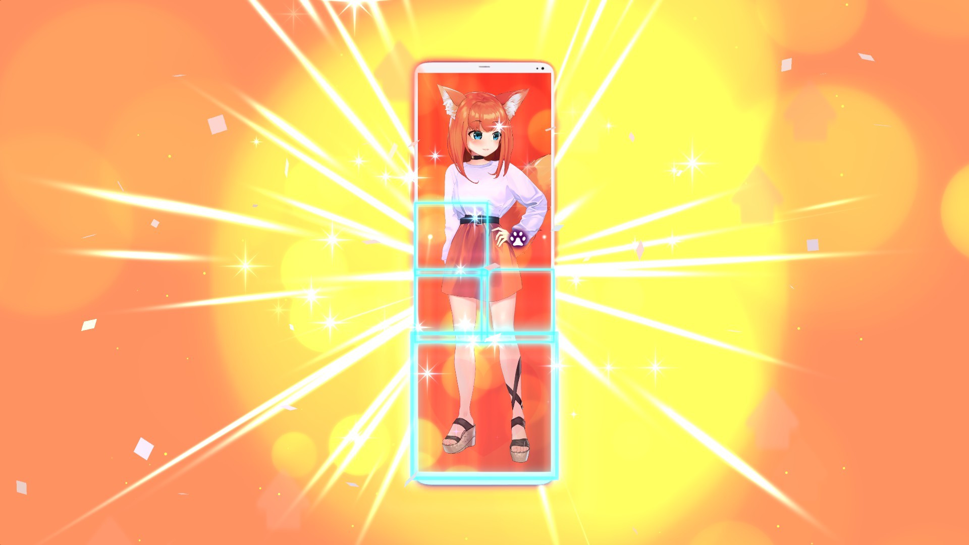 Скриншот 10: Mosaique Neko Waifus 2