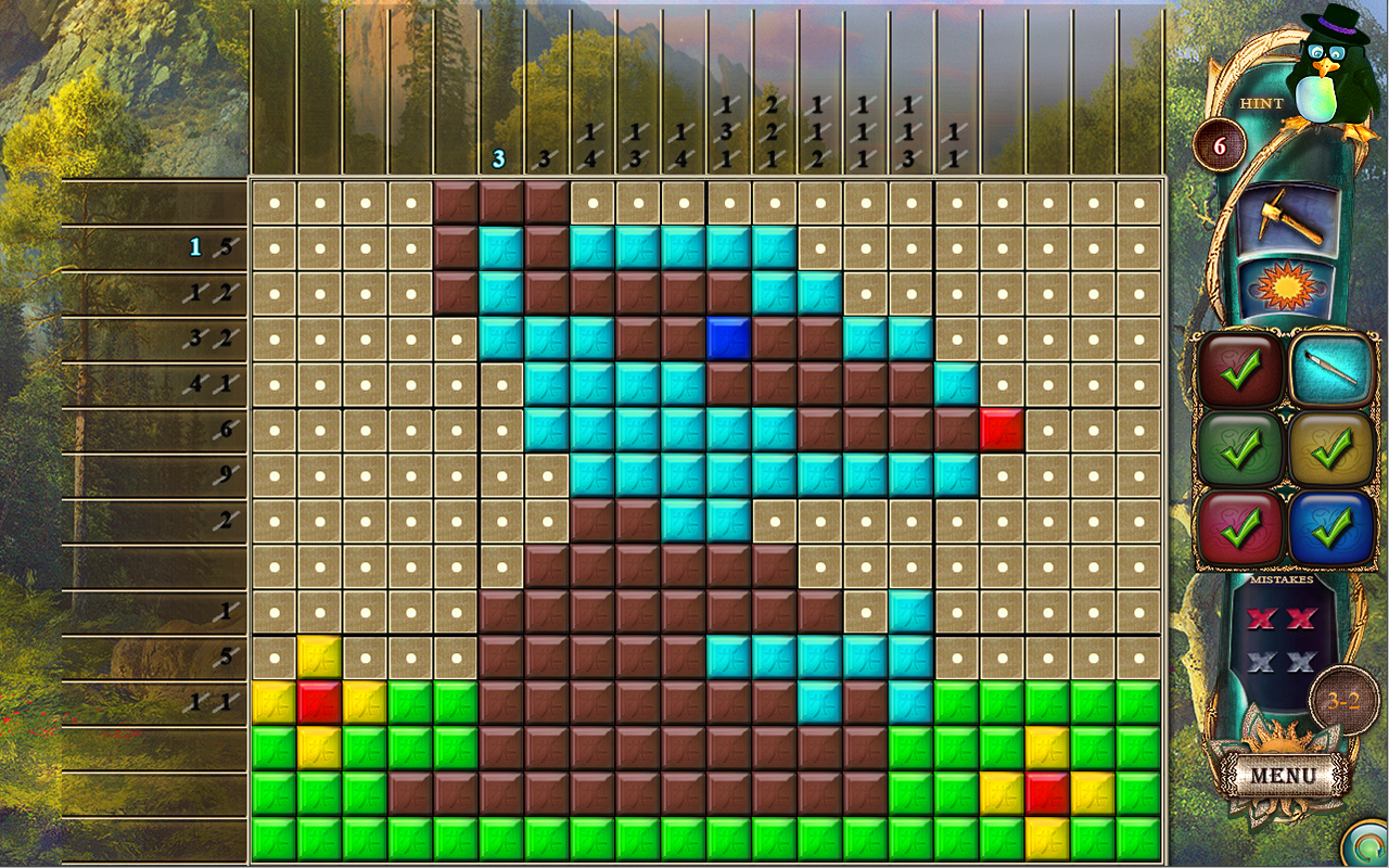 Скриншот 6: Fantasy Mosaics 16: Six Colors in Wonderland