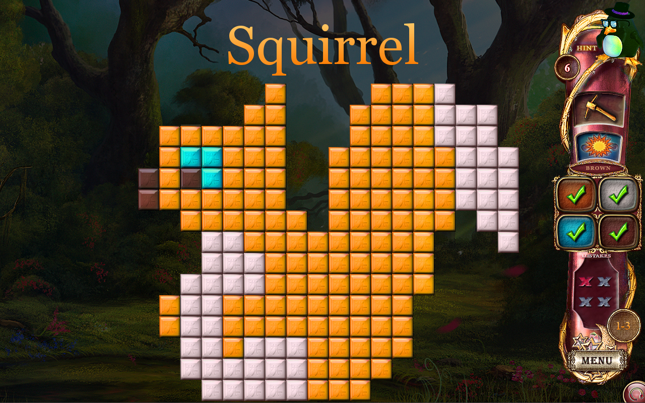 Скриншот 6: Fantasy Mosaics 14: Fourth Color