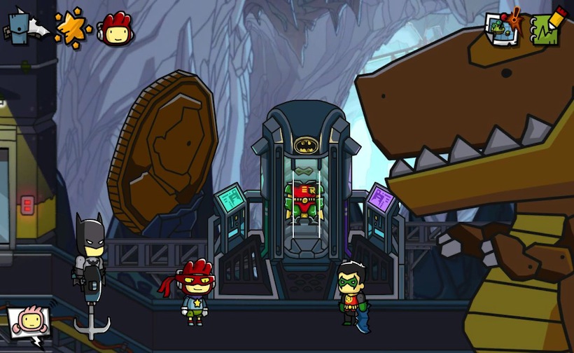 Скриншот: Scribblenauts Unmasked: A DC Comics Adventure