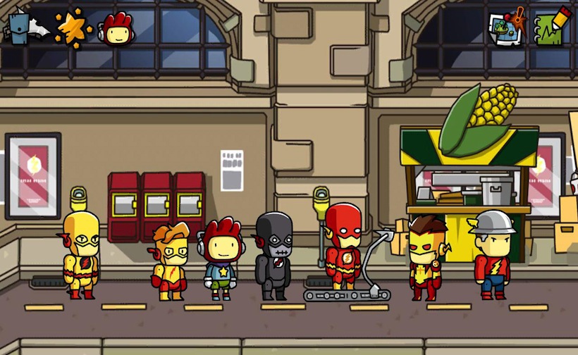 Скриншот: Scribblenauts Unmasked: A DC Comics Adventure