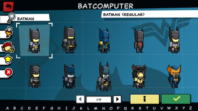 Скриншот: Scribblenauts Unmasked: A DC Comics Adventure