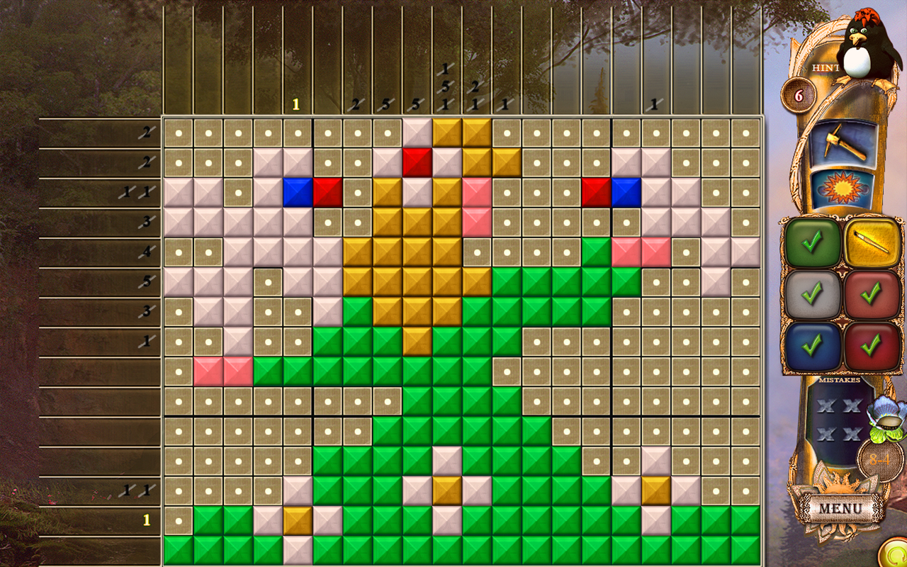 Скриншот: Fantasy Mosaics 21: On the Movie Set