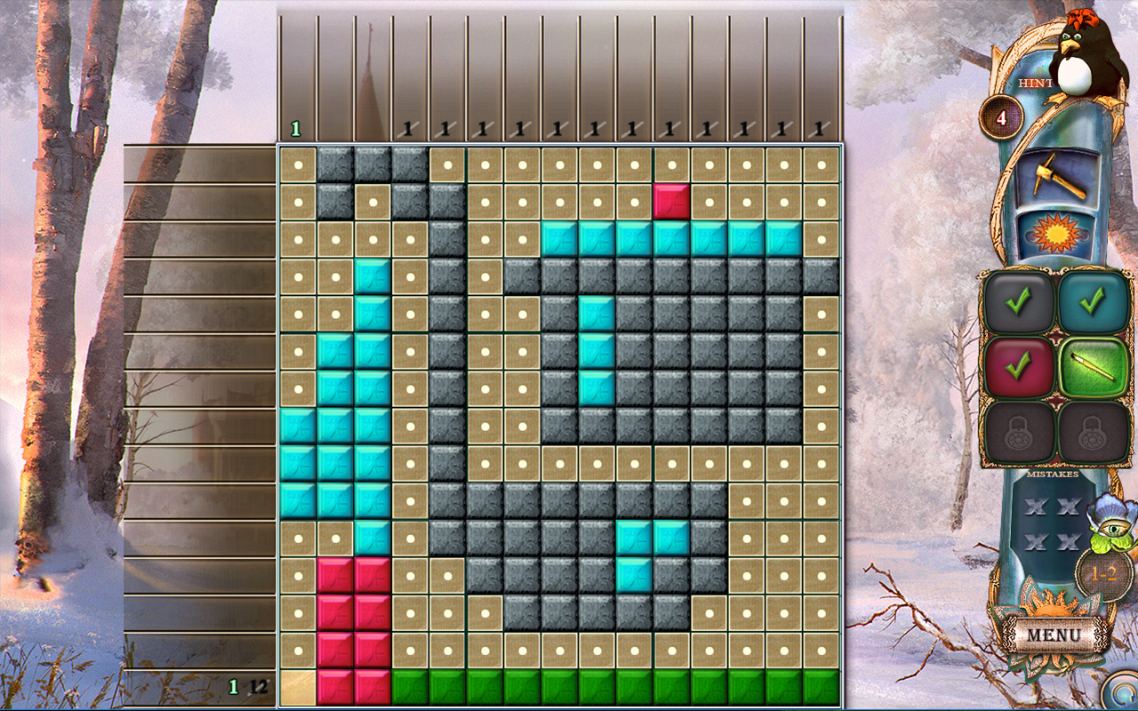 Скриншот: Fantasy Mosaics 22: Summer Vacation