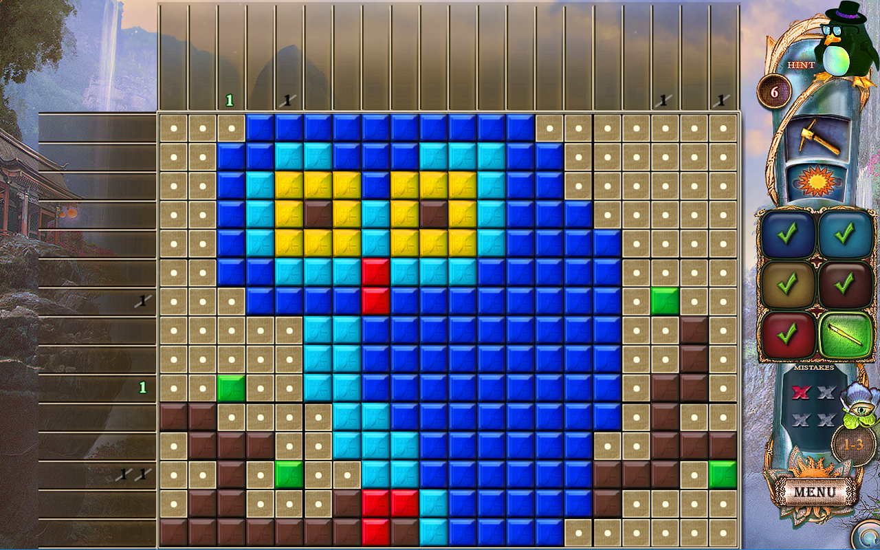 Скриншот: Fantasy Mosaics 25: Wedding Ceremony