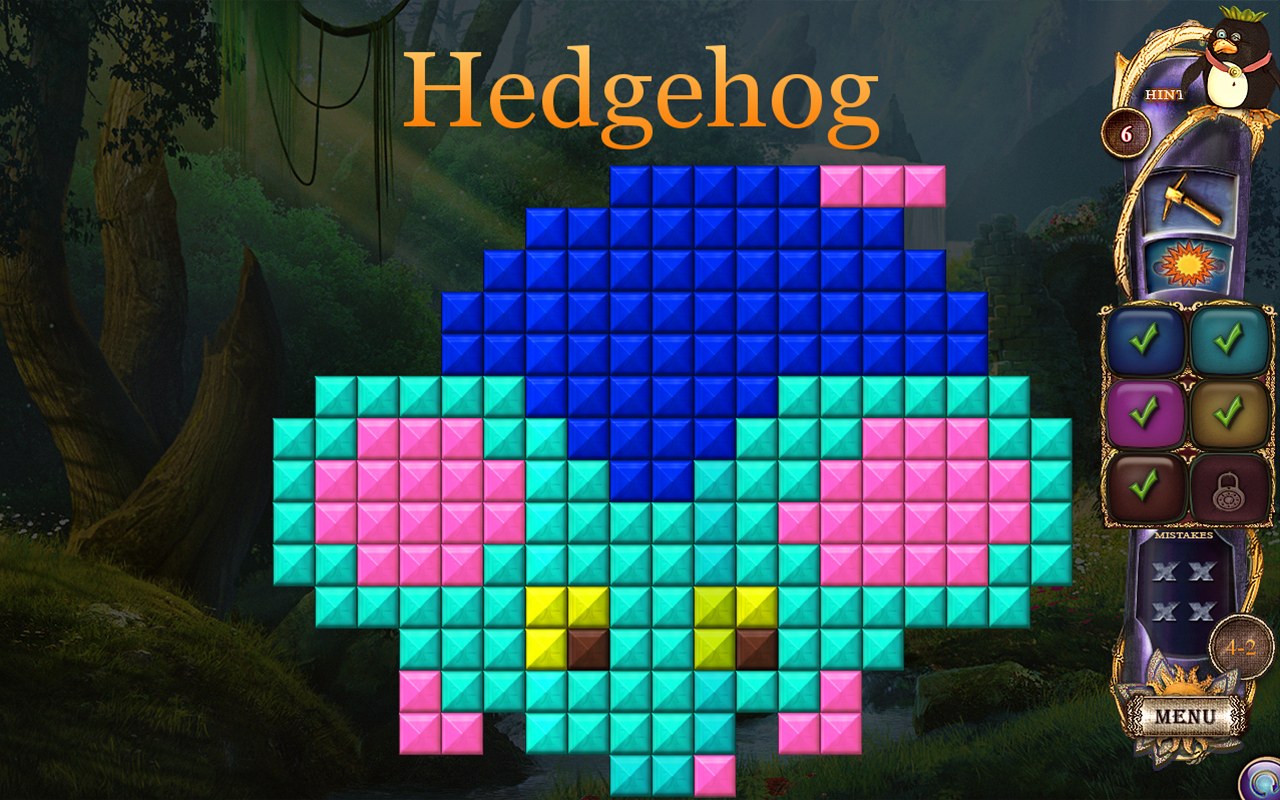 Скриншот: Fantasy Mosaics 17: New Palette