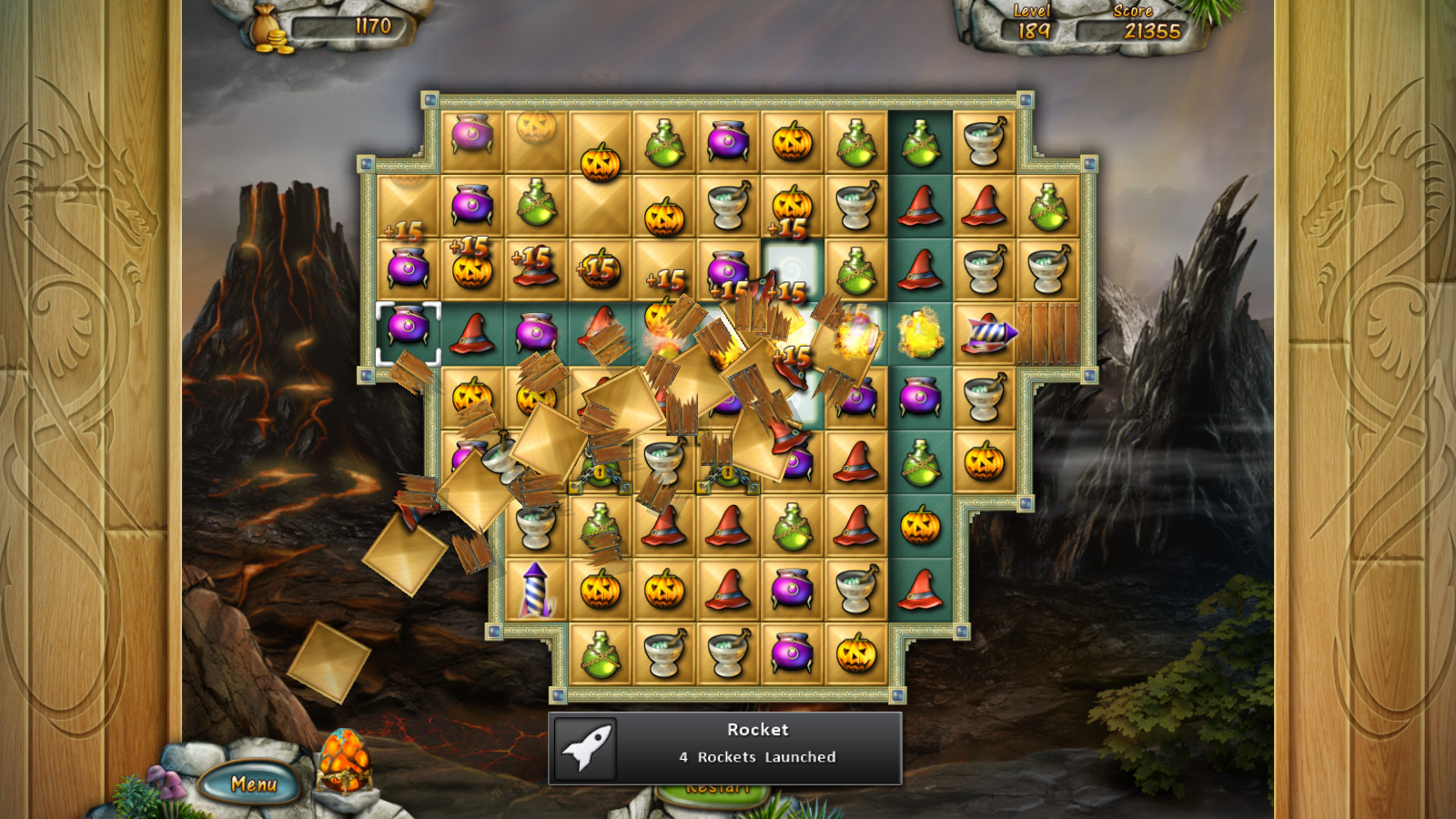 Скриншот: Mystika 3 : Awakening of the dragons