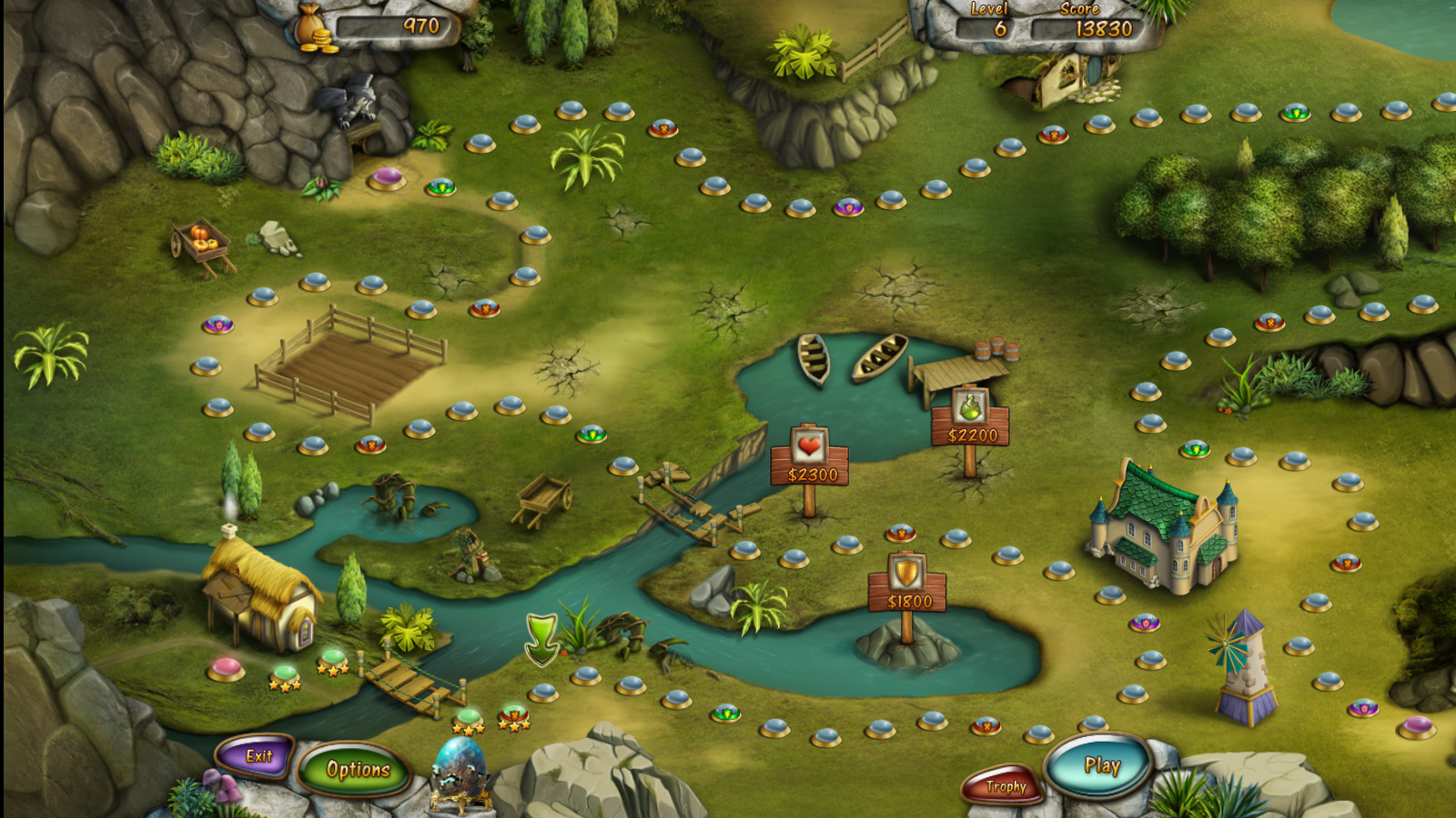 Скриншот: Mystika 3 : Awakening of the dragons