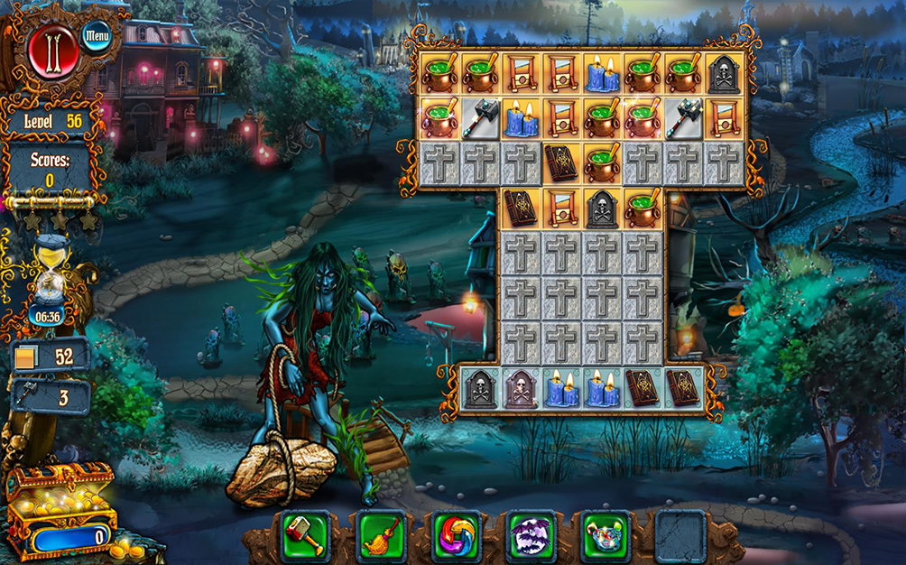 Скриншот: Save Halloween: City of Witches