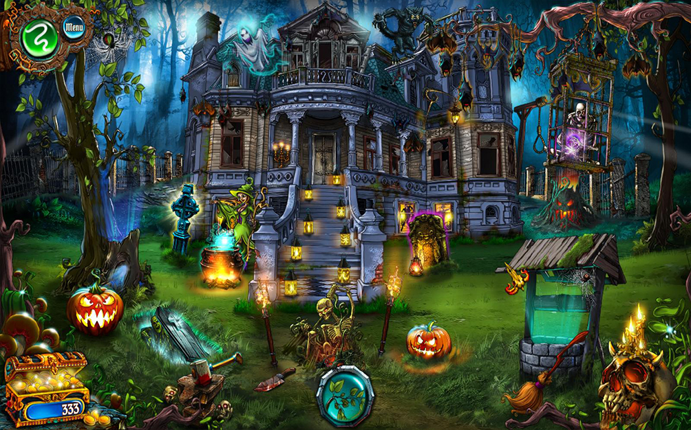 Скриншот: Save Halloween: City of Witches