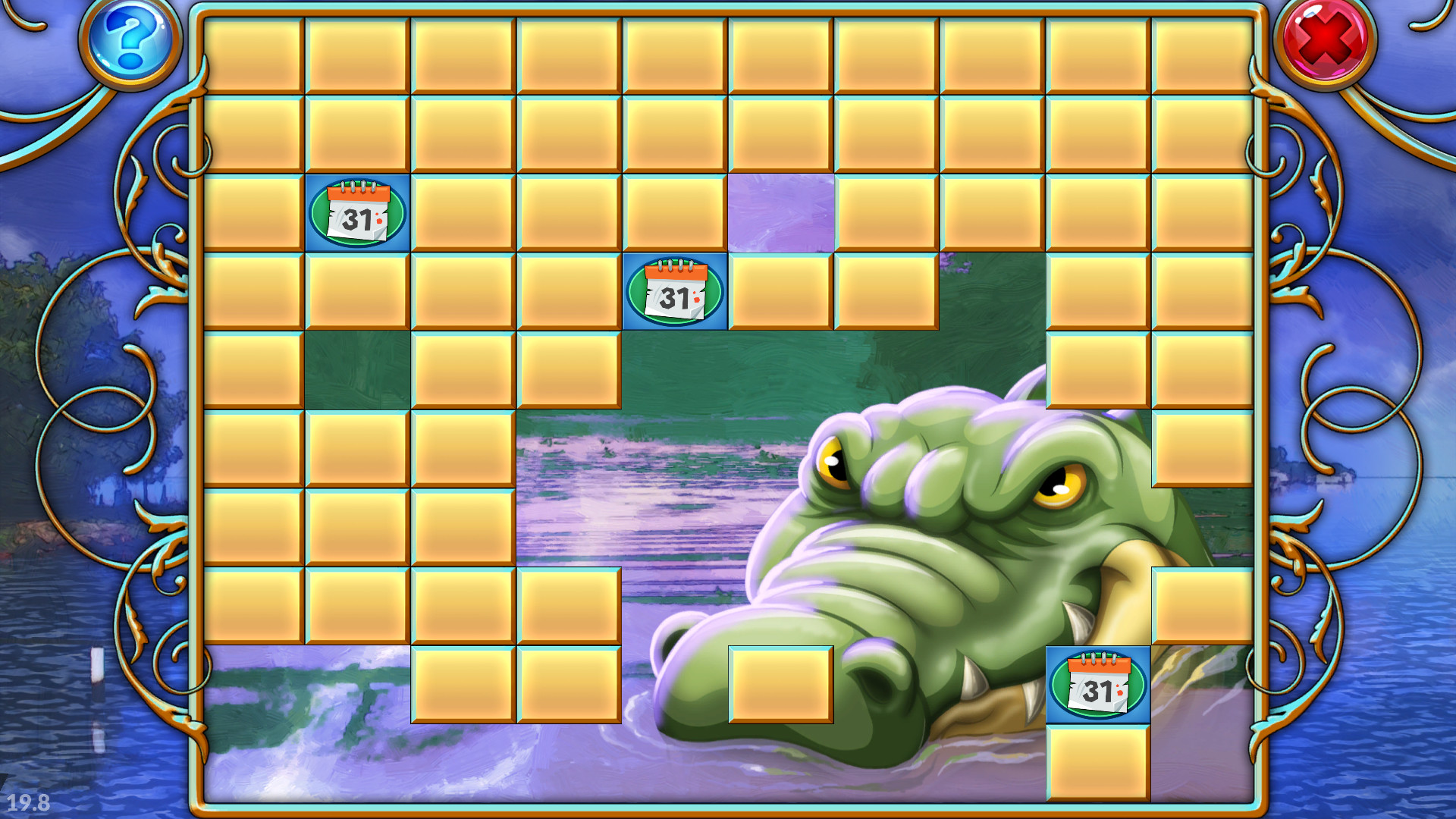 Скриншот: Travel Mosaics 10: Spooky Halloween