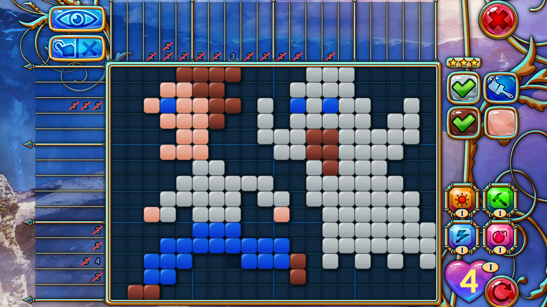 Скриншот: Travel Mosaics 10: Spooky Halloween