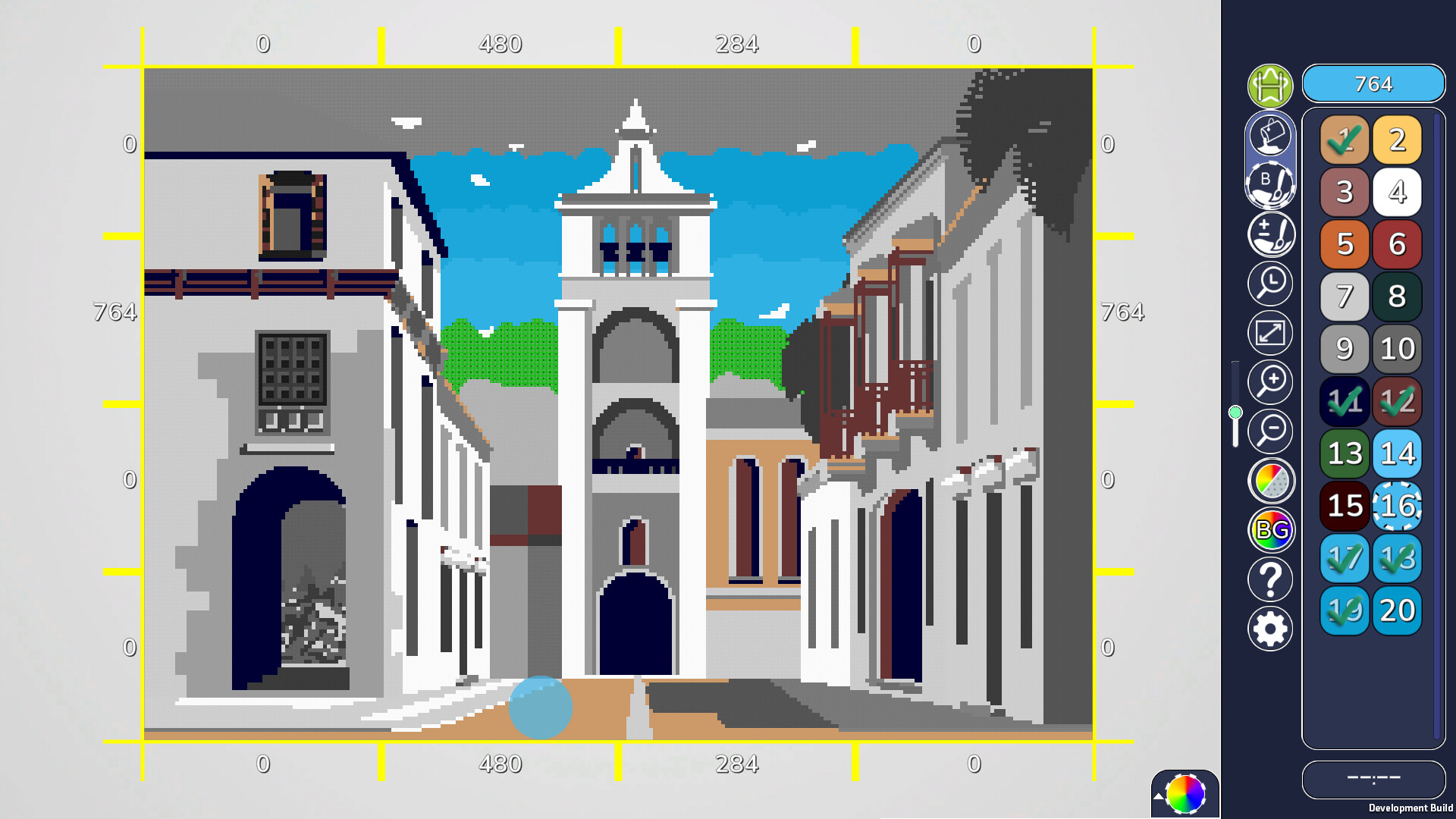 Скриншот: Paint By Pixel