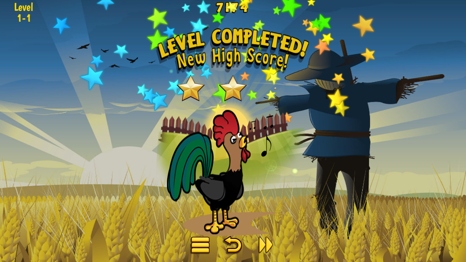 Скриншот 8: Barnyard Mahjong 3