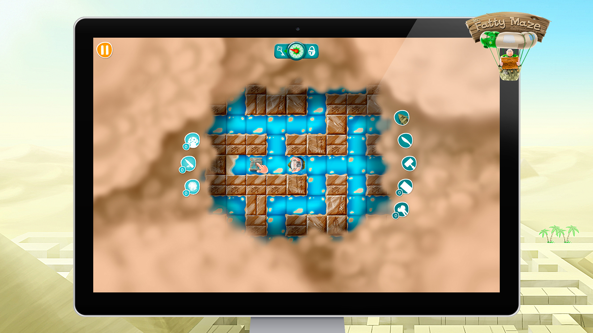 Скриншот: Fatty Maze's Adventures