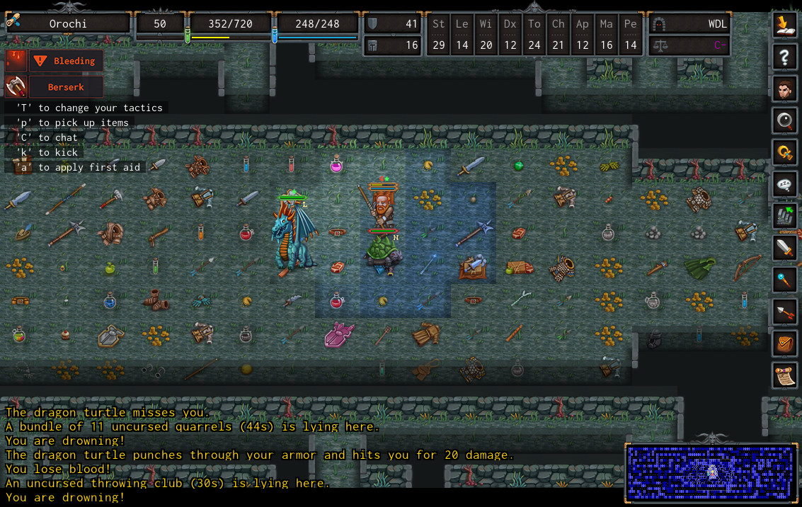 Скриншот 14: ADOM (Ancient Domains Of Mystery)