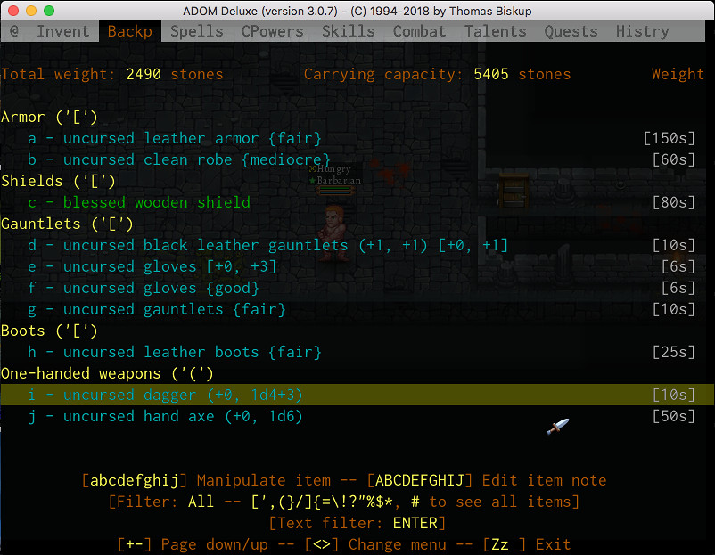 Скриншот 18: ADOM (Ancient Domains Of Mystery)