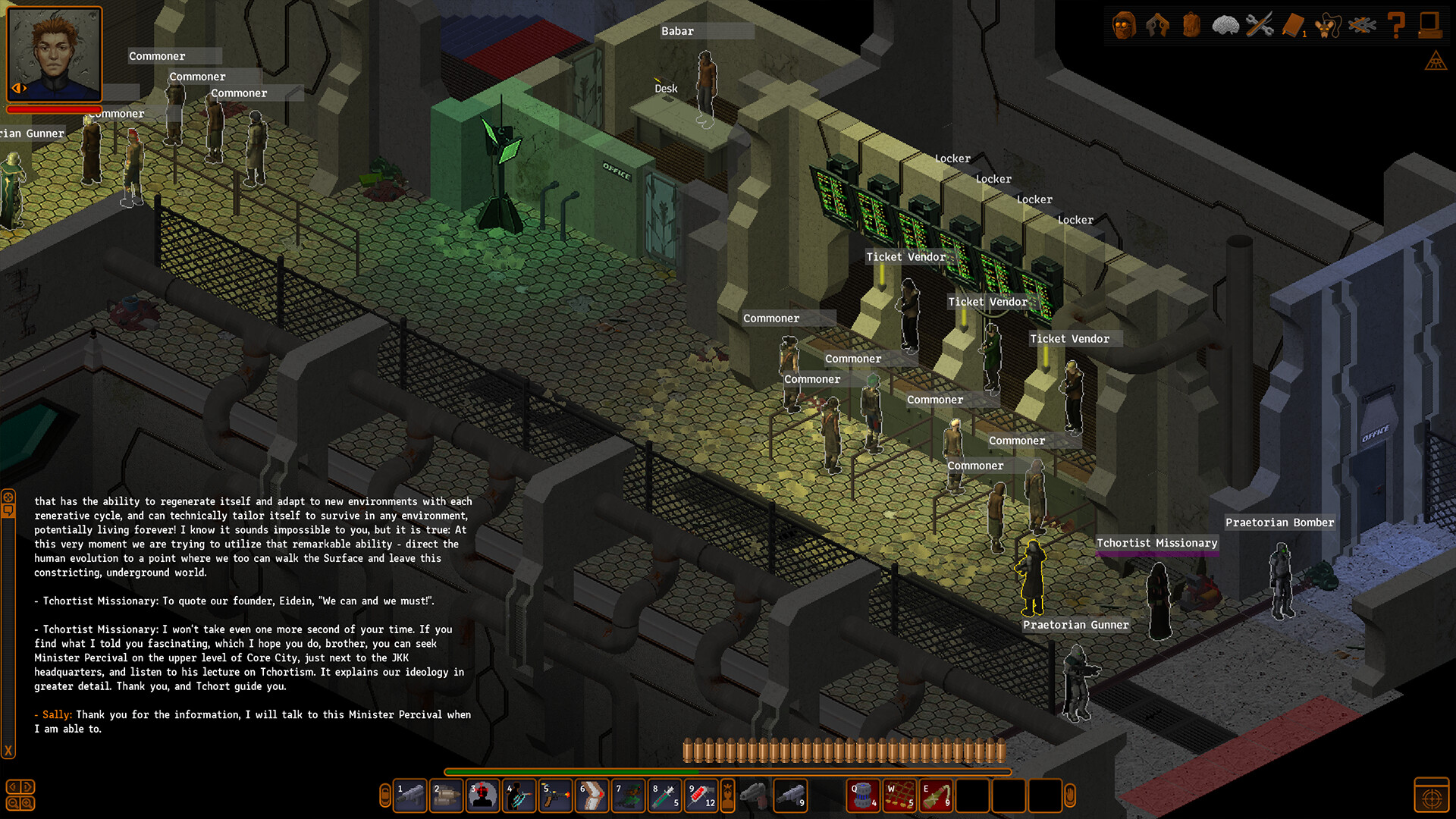 Скриншот: UnderRail