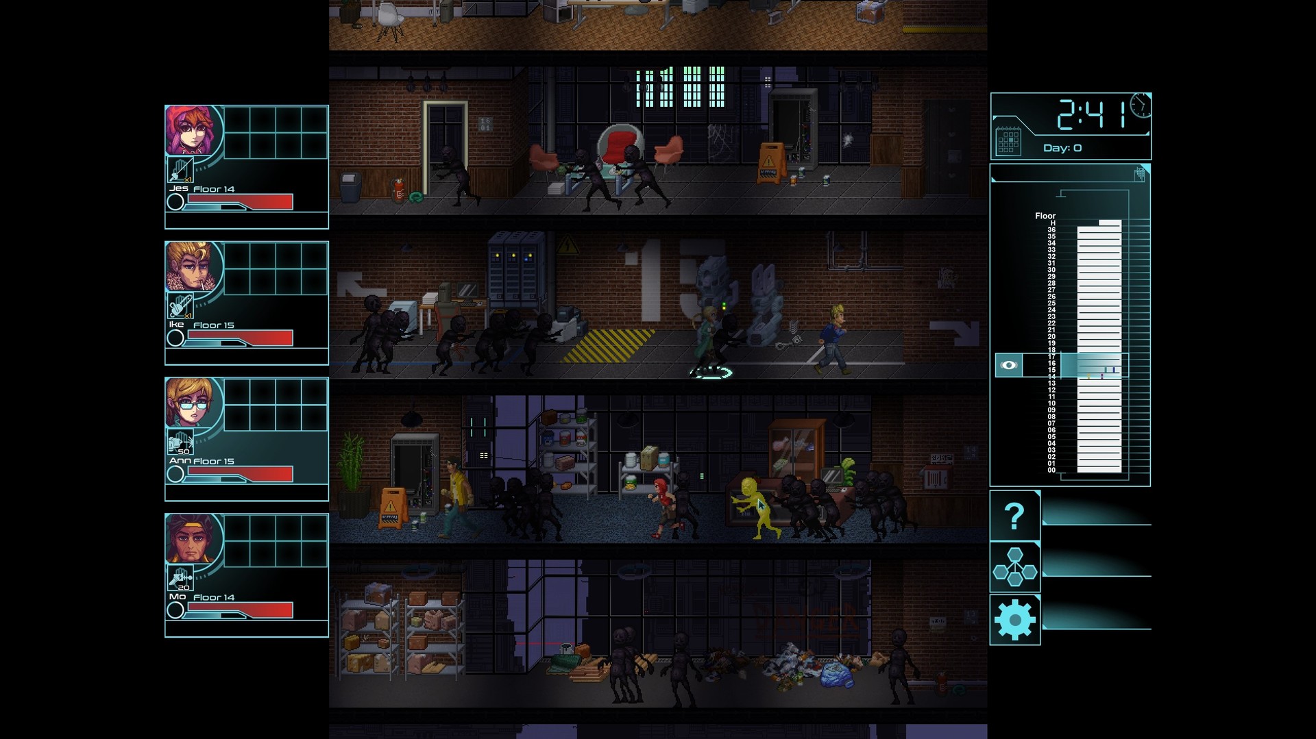 Скриншот: Highrisers