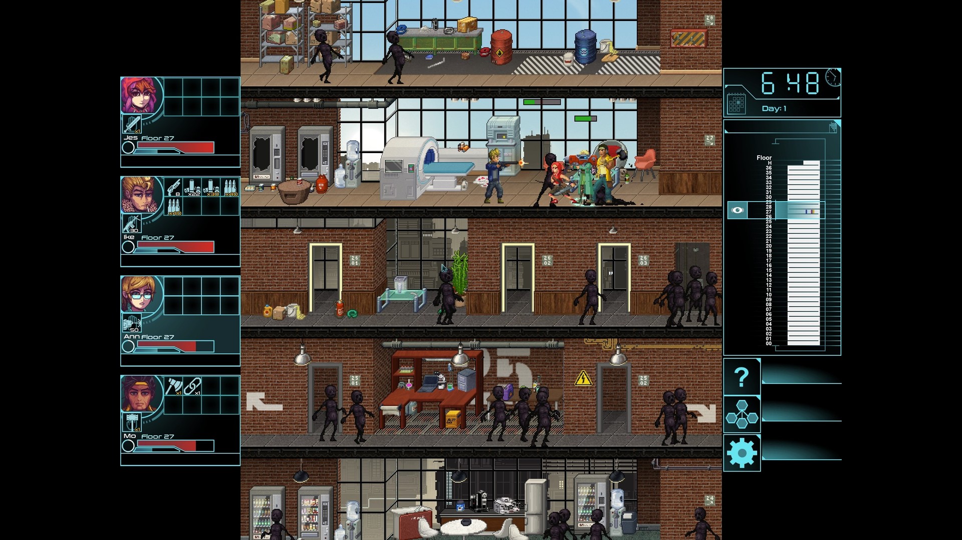 Скриншот: Highrisers