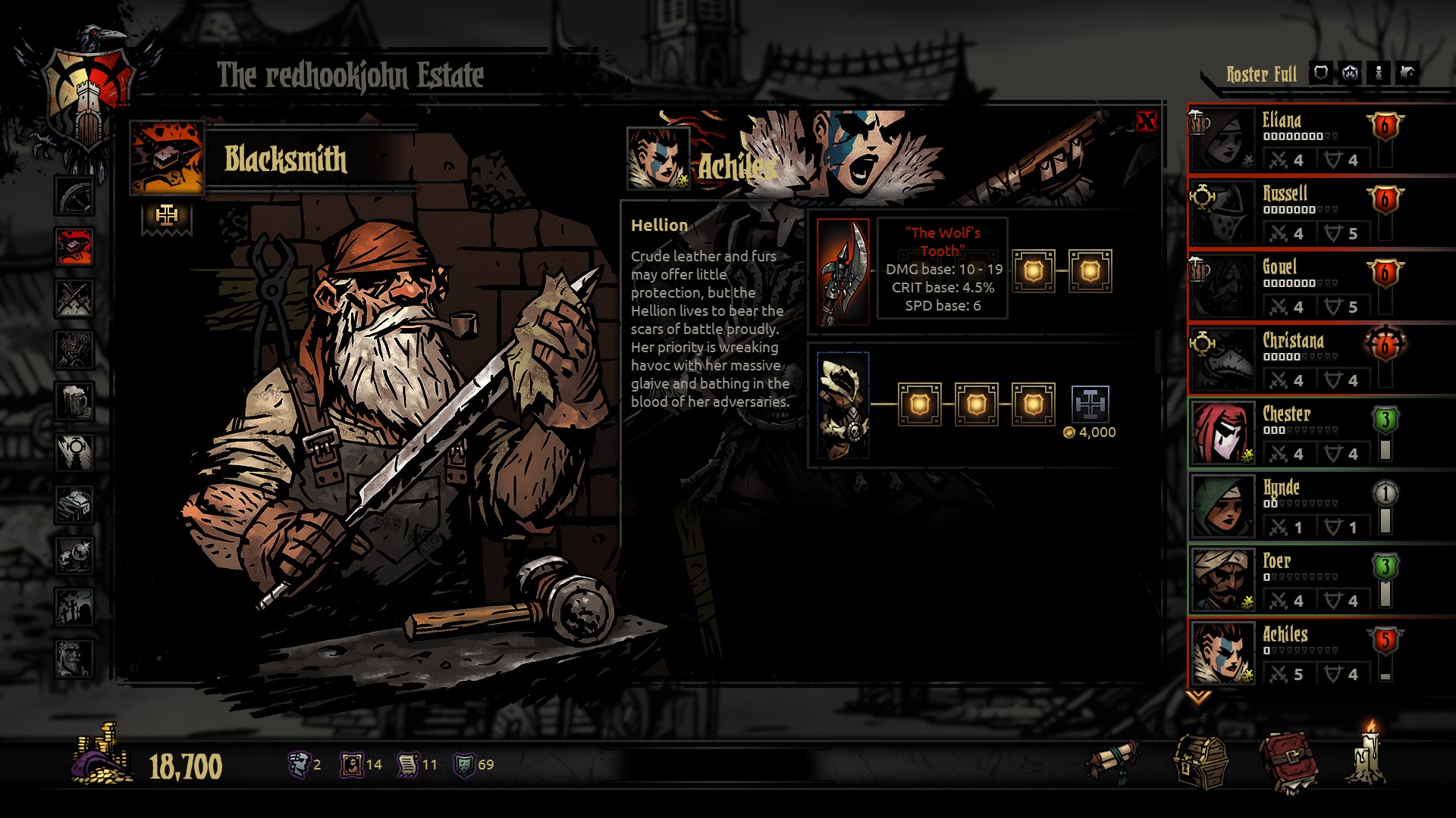 Скриншот: Darkest Dungeon®